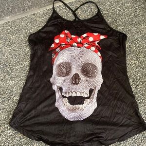 Skull Tank Top